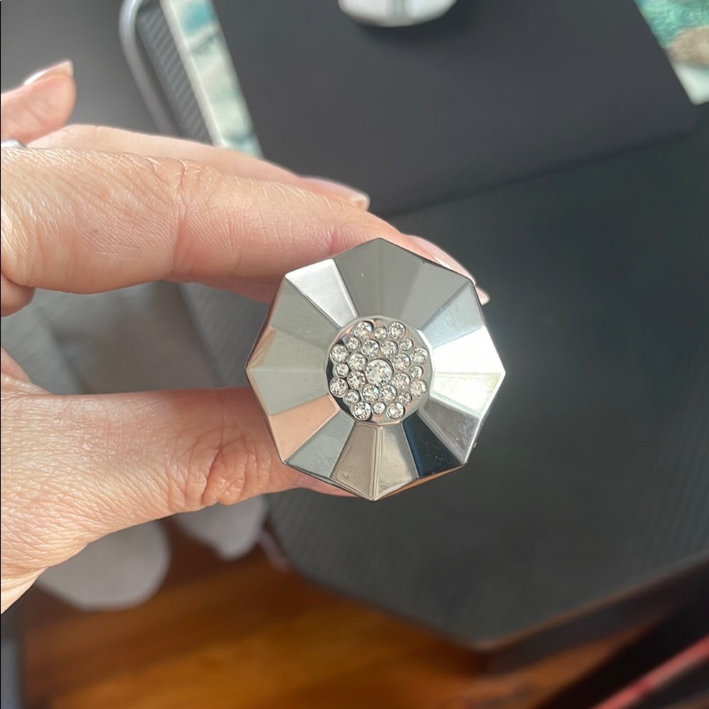 Swarovski Black and Silver Wine Stopper
